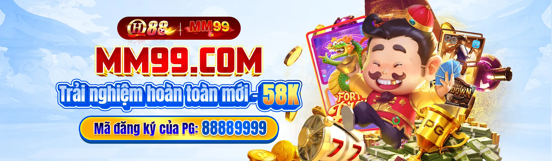 Giao diện trang chủ go99 chính thức với các lựa chọn đăng ký và đăng nhập